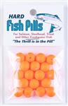 Hard Fish Pills/Floaties - Florescent Orange